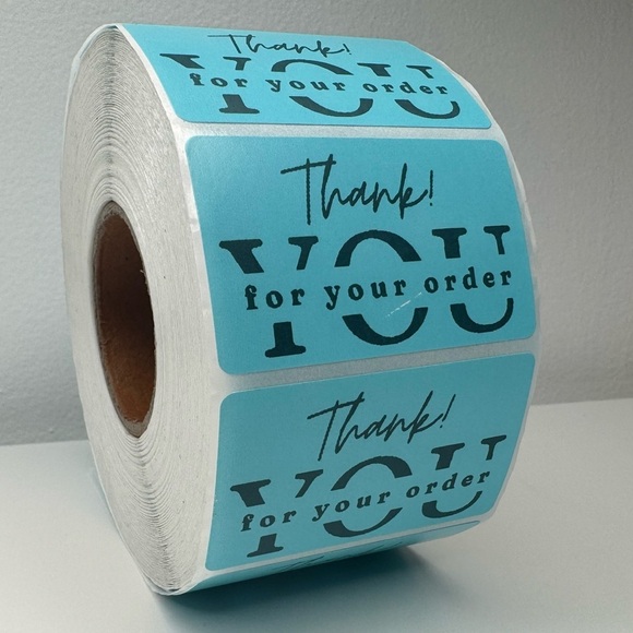Thank You for your order 2" Stickers labels (100) thankyou sticker - Picture 4 of 10